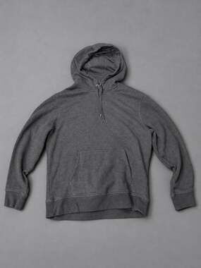 J.Crew Heather Gray Pullover Hoodie